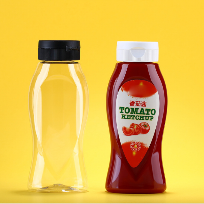 500ml 7.5in Pet Sauce Bottles Tasteless 0