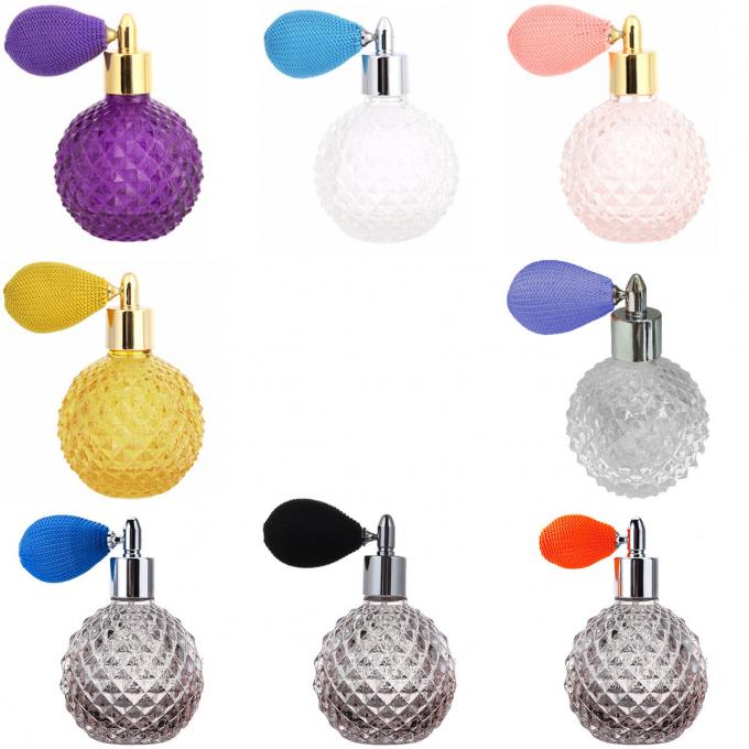 100ml Glass Cosmetic Containers Design Airbag Glass Perfume Spray Bottle 6