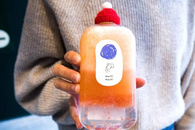 SGS ODM Plastic Beverage Bottles 12 Oz For Smoothie Milk Tea Drinking 6