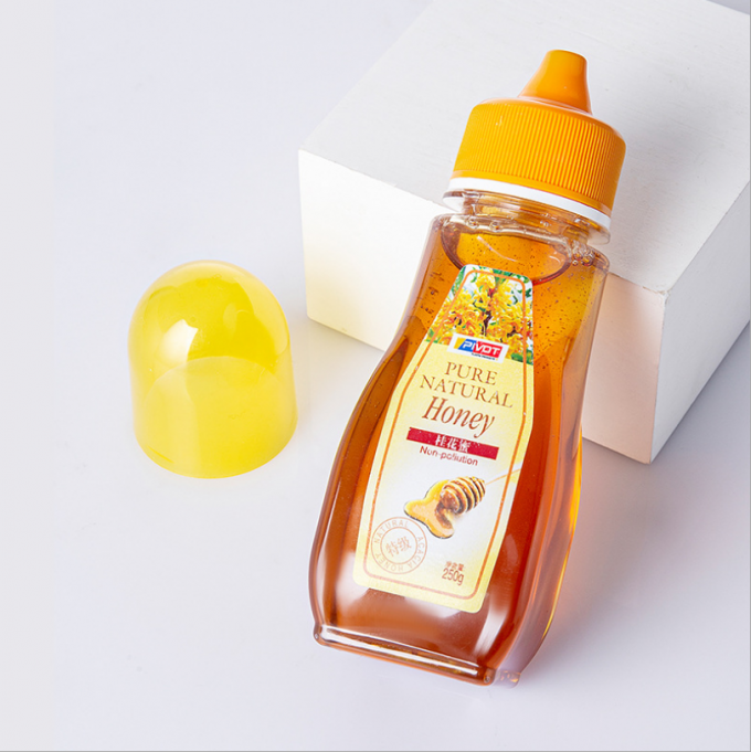 10.5oz Simple Sugar Syrup Squeeze Bottle 300g 250g Custom Logo 2