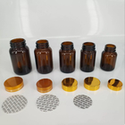 300ml Vitamin 150ml Amber Round Glass Bottle 250ml For Tablet Pill Capsule