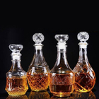 8.8oz Small Liquor Hibiki Crystal Glass Bottles Creative Miniature