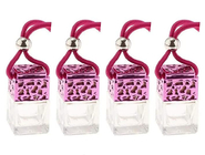 5ml 8ml Crystal Glass Bottles Hanging Bottle Car Air Freshener And Perfume