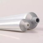 Aluminium Cosmetic Packaging Tube 50ml 200ml Golden Laminated