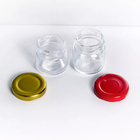Durable Bird Nest Cylinder Glass Storage Bottles 35ml 1.2oz Adding Tags