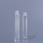 0.35oz Odorless Glass Cosmetic Containers Transparent Roller Bottle 1.8*13cm