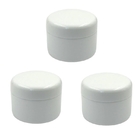 68mm Dia Skin Care Cream Jar 4oz Plastic Containers Screw Cap