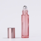 5ml Glass Cosmetic Containers Rose Gold Roller Bottles Hot Stamping