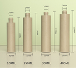 Clear Biodegradable Plastic Bottles Cosmetic Lotion Pump 20g To 500g