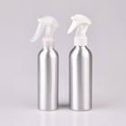 Silver Blue Aluminum Cosmetic Bottles Trigger Spray 0.6mm Thick ISO9001