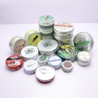 Cream Candle ODM Metal Cosmetic Jar 1.76oz 50ml Aluminium Tins Can BPA Free