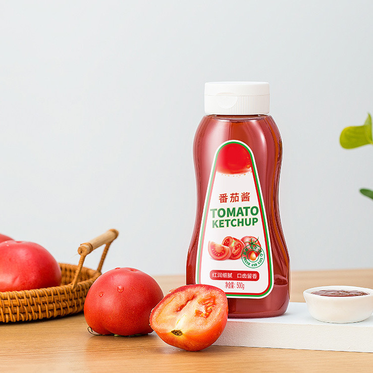 16oz Tomato Sauce Plastic Seasoning Bottles Odorless