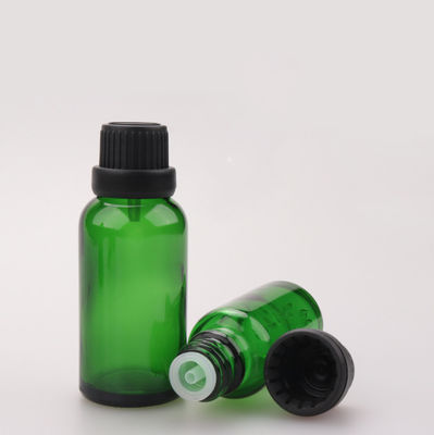 Good price Green Essential Oil Cosmetic Glass Bottle 5g 15g 20g 30g 100g With Tamper Proof Cap online