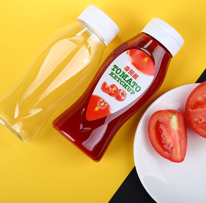 Good price PETG Clear Ketchup Plastic Seasoning Bottles ODM 450ml online