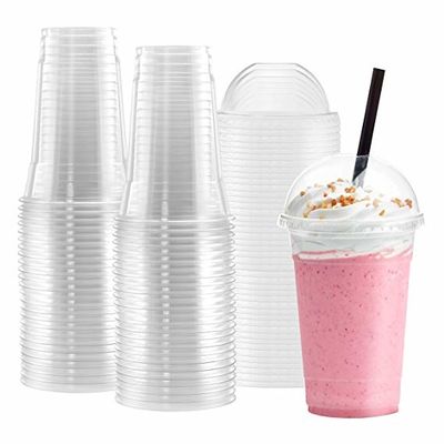 Good price 100F PLA Plastic 16 Oz Compostable Cold Cups Disposable BPA Free Non Toxic online