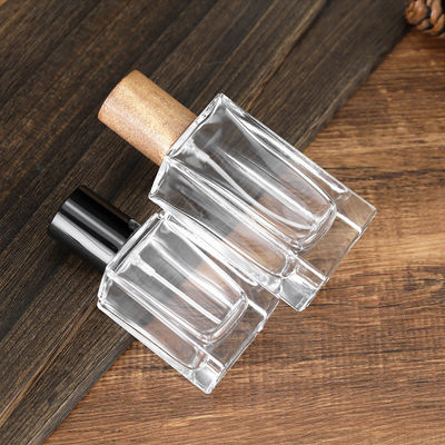 Good price Empty Square 0.5oz Portable Refillable Perfume Bottle Bayonet Recycle online