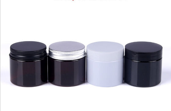 Good price Cosmetic Containers PET Jar Aluminium Lid 0.7oz To 17.6oz For Perfume Lotion online