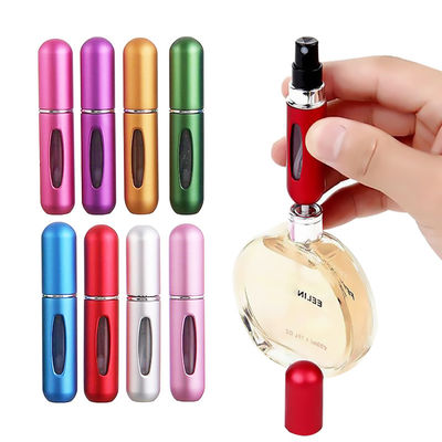 Good price Perfume Atomizer Spray Aluminum Cosmetic Bottles 80*16.5mm Reusable 5ml 8ml online