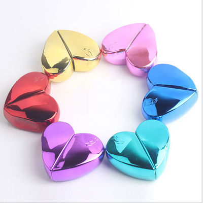 Good price Cosmetic Heart Shaped Perfume Pocket Spray Bottle ODM 20ml Blue Purple online