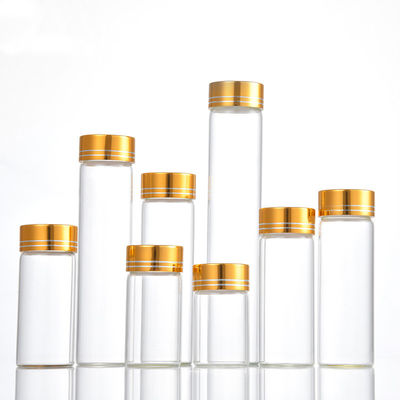 Good price Mini Wishing Crystal Glass Bottles Cylindrical 30ml To 150ml With Screw Cap online