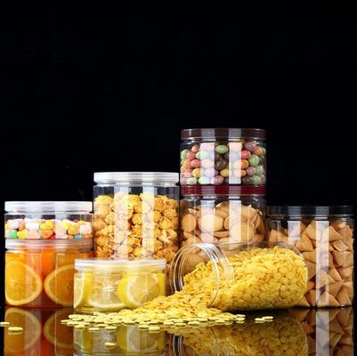 Good price 100ml 85mm Dia Clear Plastic Storage Jars Container Food Grade online