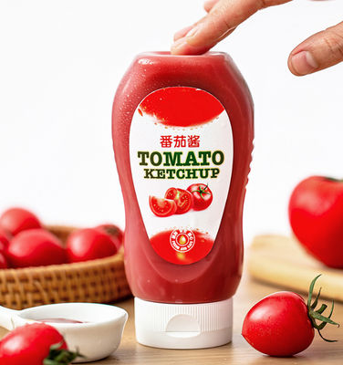 Good price 450g Tomato Sauce Ketchup hot chocalate jam Plastic Seasoning Bottles Ketchen Squeeze bottle online